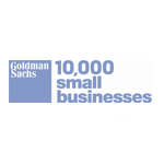 Golman-Sach 10,000 small businesses logo