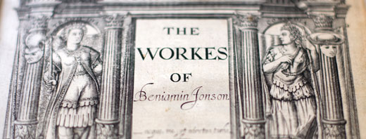 Photo of Ben Jonson Workes