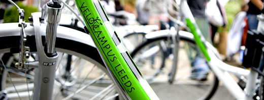 Leeds is part of the UTravelActive project with 100 brand-new bikes available for students to hire  