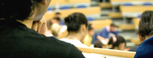 Students in a lecture