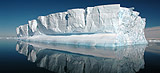 Iceberg with  reflection