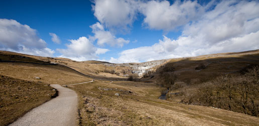 Path leading to Malham Cove