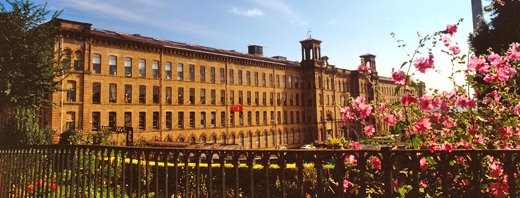 World Heritage site Salts Mill in Yorkshire 