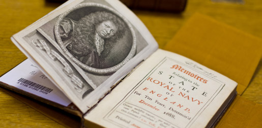image of illustrated book of navy memoirs