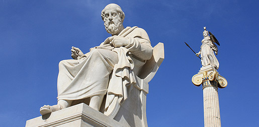 statue of Plato