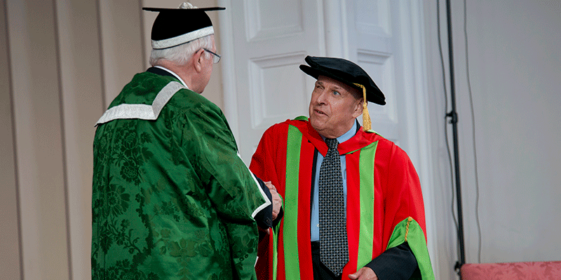 Colin Low graduating