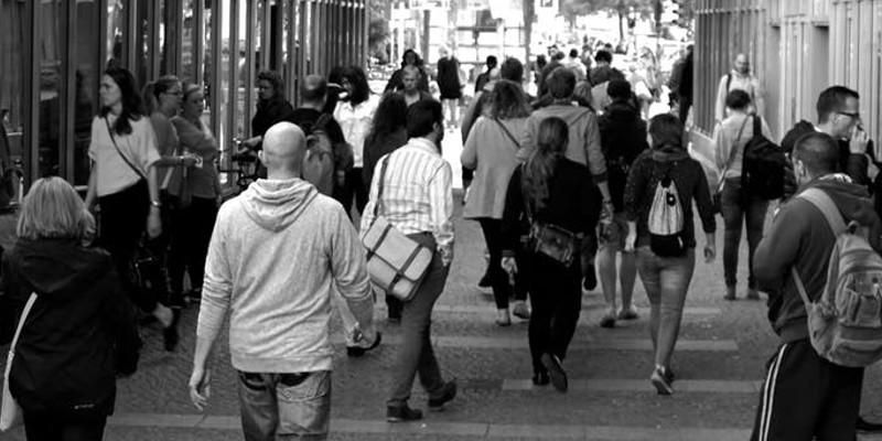 Crowd scene