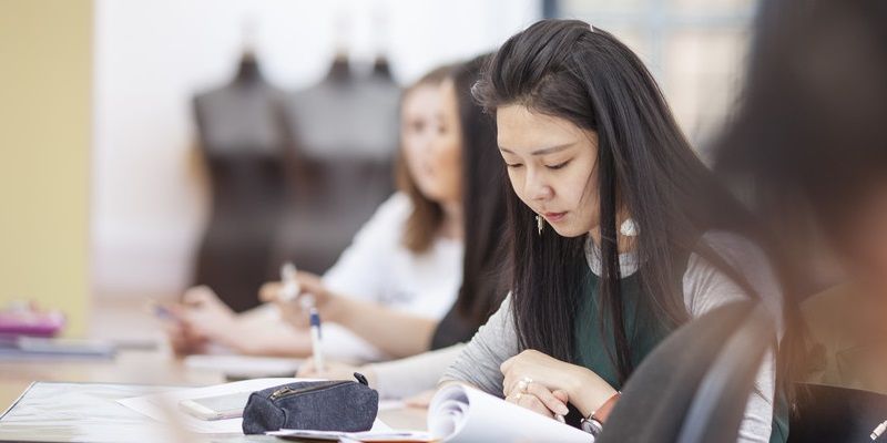 Students in the School of Design at the University of Leeds