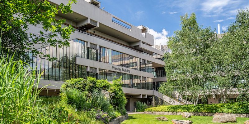 The Priestley Building at the University of Leeds, home to the Priestley International Centre for Climate