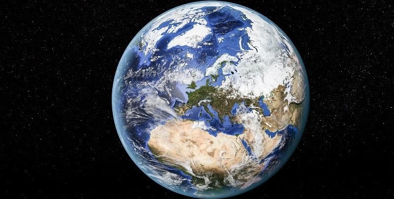 The earth as seen from space