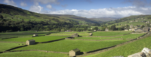 Swaledale in Yorkshire 