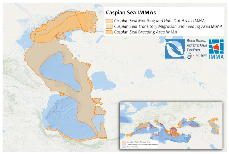 Caspian Sea IMMA Maps