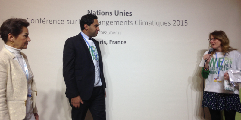 COP21 Harriet Thew