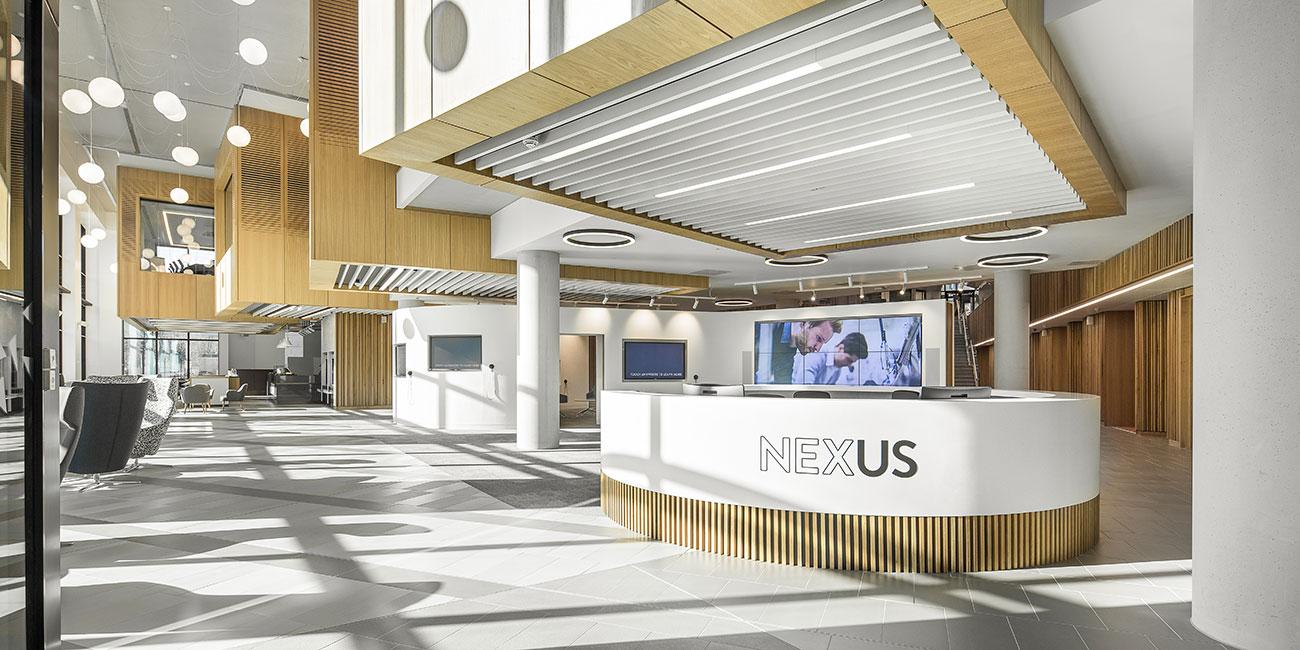 Nexus building reception