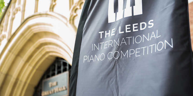 The Leeds International Piano Competition events at the University of Leeds' Great Hall.