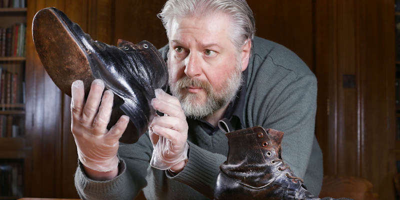 Richard High takes a closer look at William Macdonald's boots