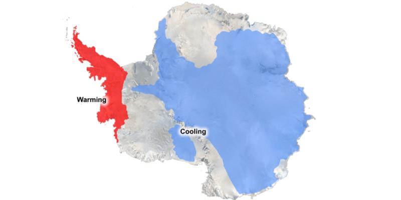 antarctica warming
