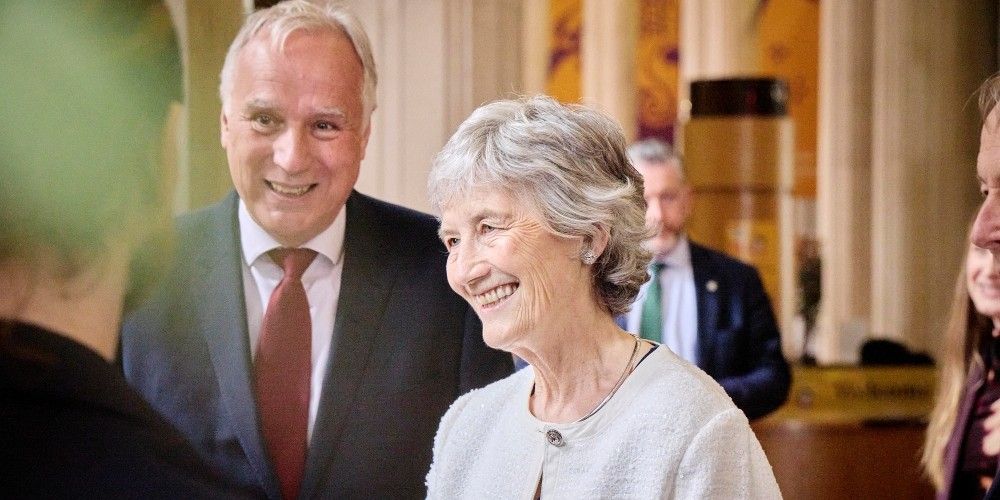 Irish President returns to University of Leeds