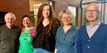 Five members of the Innovation in Practice team