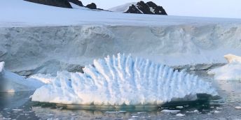 ice in antarctica
