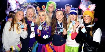 Happy participants in a previous Starlight Hike
