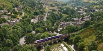 Train bound for Manchester Victoria