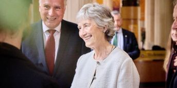 Irish President returns to University of Leeds