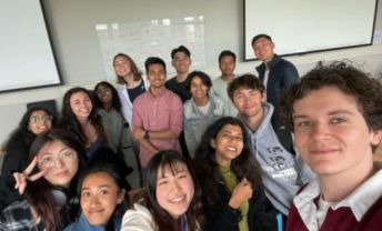 A group of people who are organising the TEDx University of Leeds event