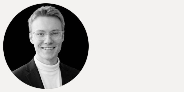 Floe Foxon smiling to camera.