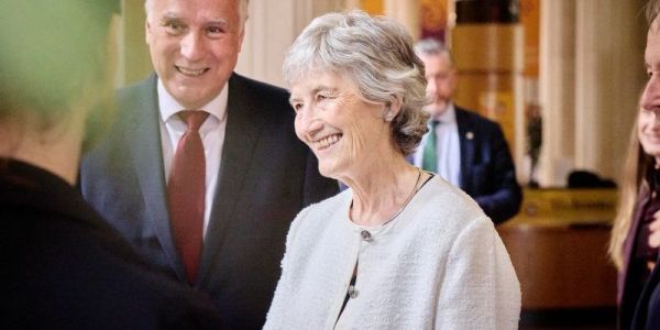 Irish President returns to University of Leeds