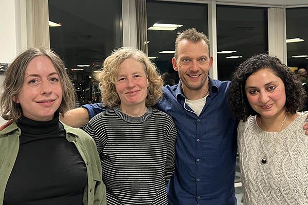 Dr Katy Wright, Dr Helen Graham, Professor Paul Chatterton and Dr Radhika Borde.