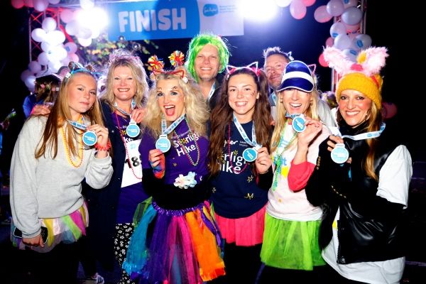 Happy participants in a previous Starlight Hike