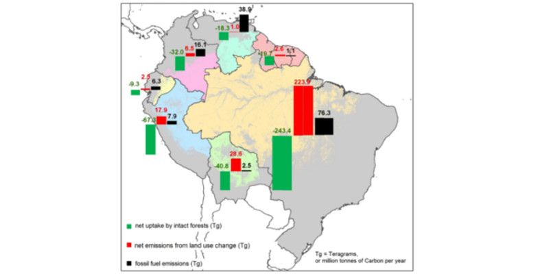 amazon map