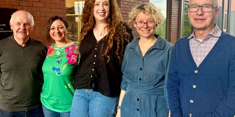 Five members of the Innovation in Practice team.