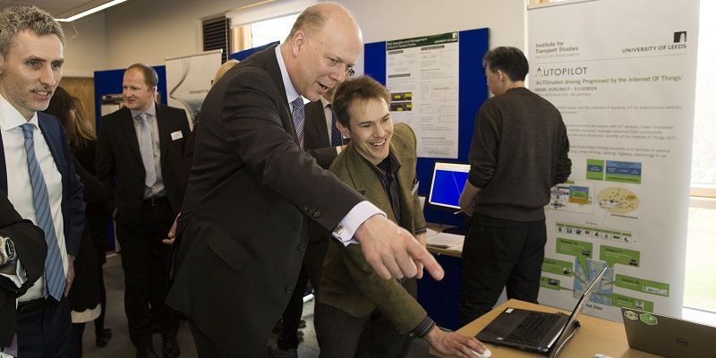 Chris Grayling, Secretary for Transport and Robin Lovelace