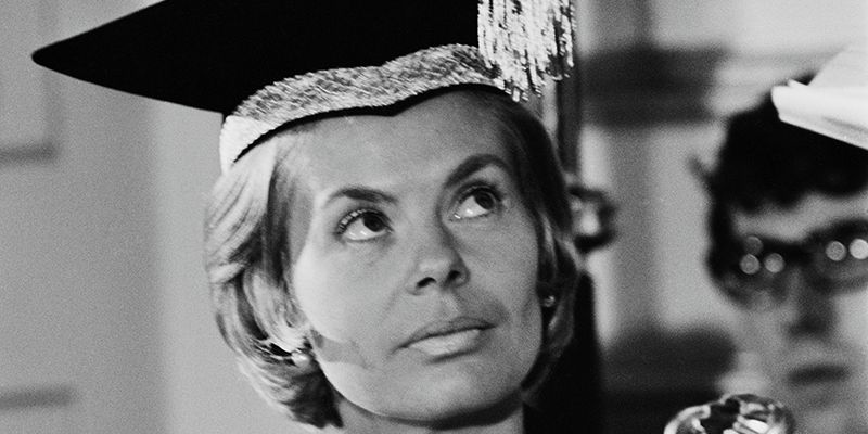 Duchess of Kent in academic dress