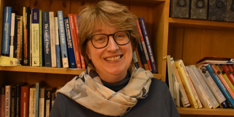 A profile picture of Professor Irena Grugulis. November 2020