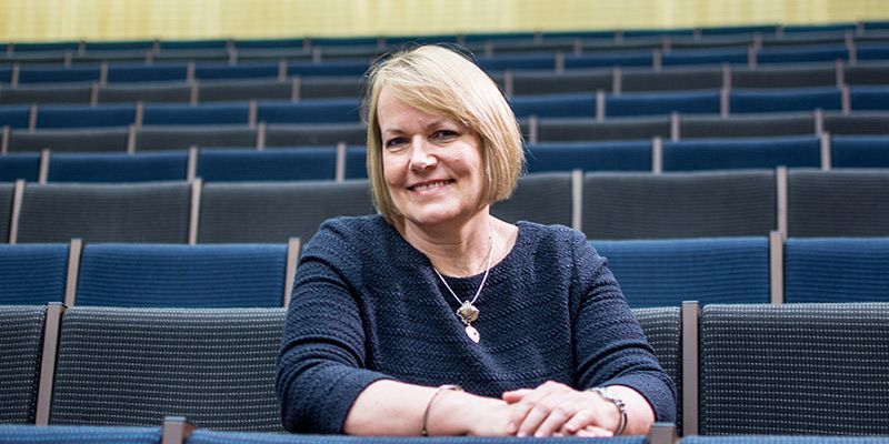 Jane Francis, lecture theatre