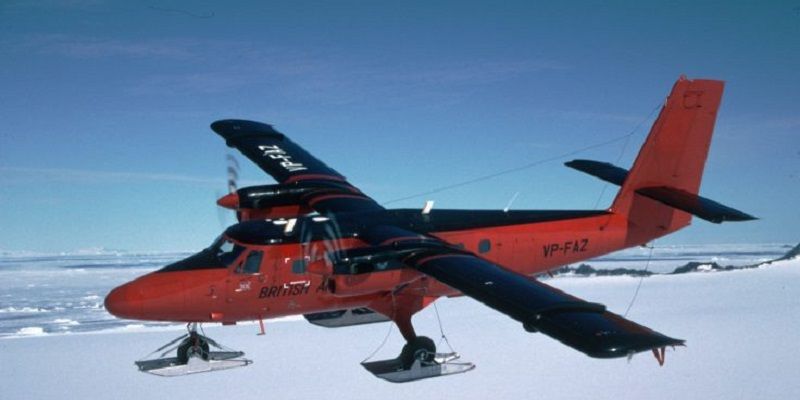 Photo of British Antarctic Survey Twin Otter aircraft