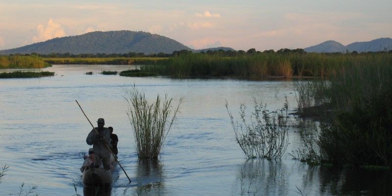 Members of the research team in the Kilombero valley, Tanzania