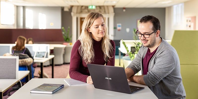 The Great Hall in autumn on a sunny day
