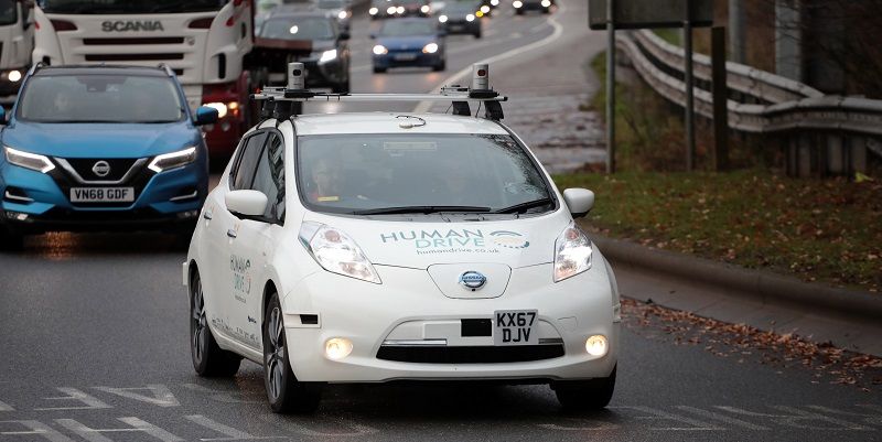 Nissan LEAF, HumanDrive test vehicle