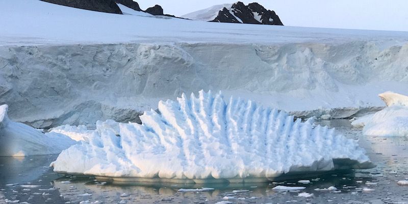 ice in antarctica