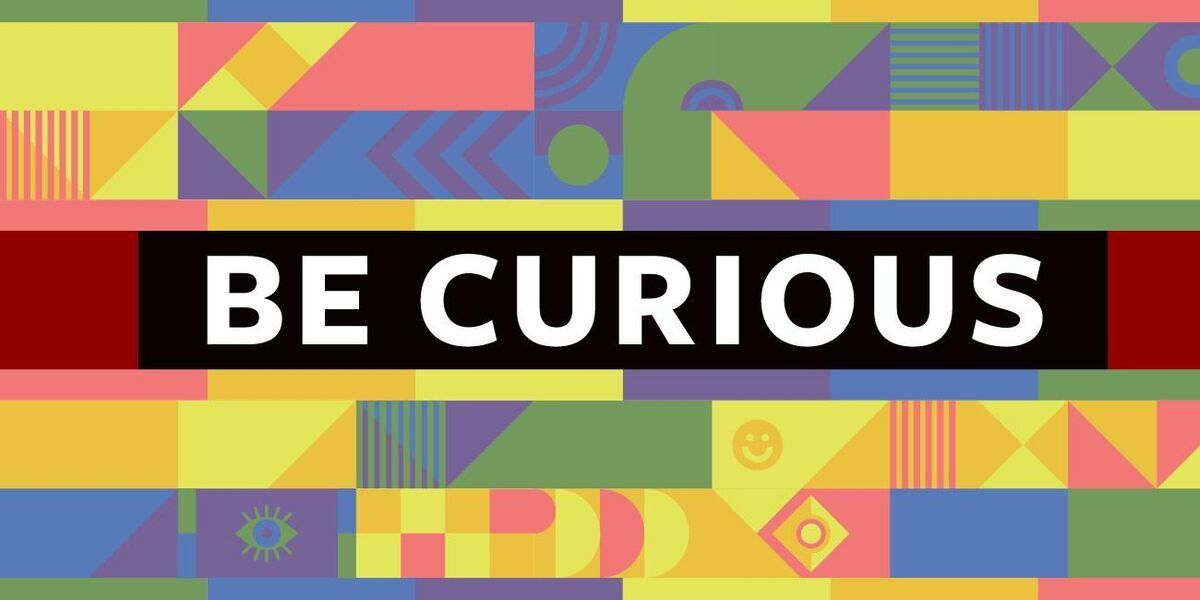 Logo for Be Curious 2021