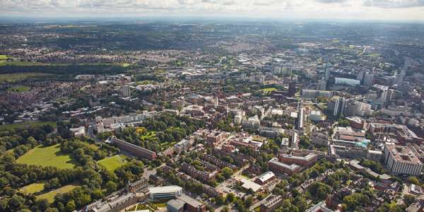Leeds from the air