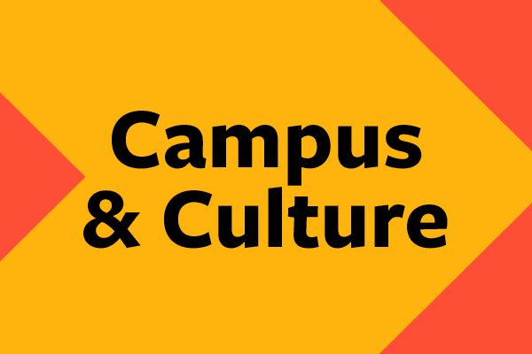 Campus and culture graphic