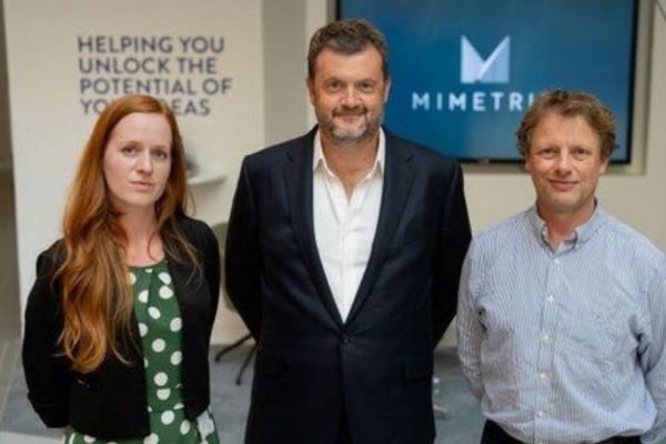 Mimetrik founders Dr Cecilie Osnes, Dr Alyn Morgan and Professor Andrew Keeling