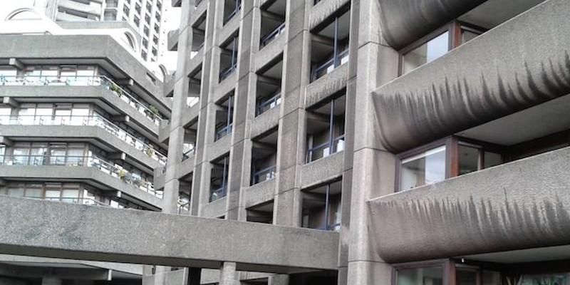 Barbican, concrete