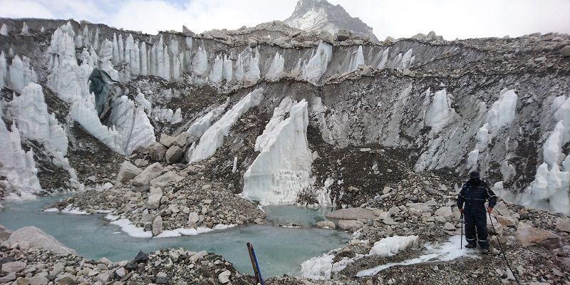 Khumbu Glacier, Nepal