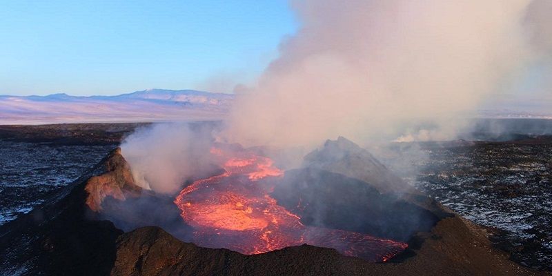 Holuhraun volcano - climate change